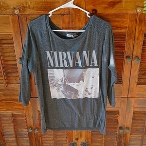 Nirvana 3/4 sleeve small